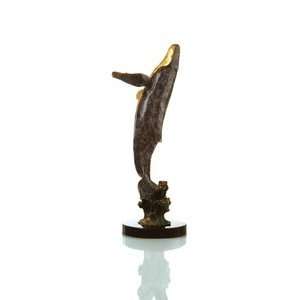    Bronze Humpback Whale Making Wave Gallery Sculpture
