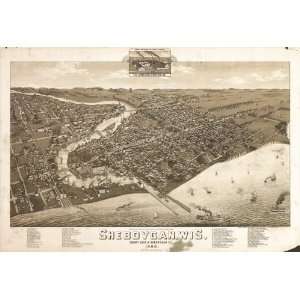   , Wis. Waukesha County 1885. Drawn by H. Wellge. Beck & Pauli