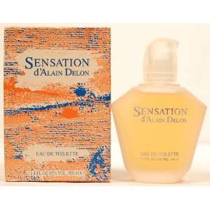 Sensation dAlain Delon Eau de Toilette 3.4 Oz 100 Ml Vintage Perfume 