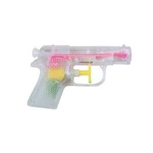  6 small clear water guns Toys & Games