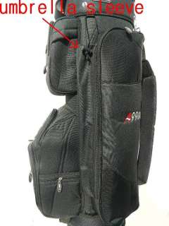 A99 golf A12 14way compartment top divider golf cart bag black  