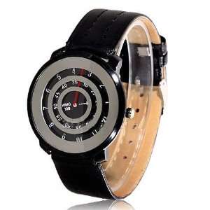  Leather Wristband Quartz Watch with Battery   Water 