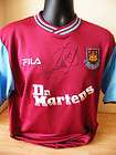   DI CANIO GENUINE HAND SIGNED AUTOGRAPH WEST HAM UNITED SHIRT with COA