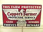 vintage old western cappers farmer reward insurance cat expedited 