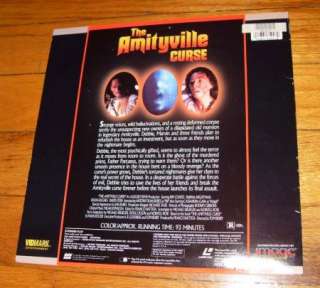 The Amityville Curse RARE Horror Hans Holzer Laserdisc  