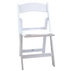  Atlas White Plastic Folding Chair 