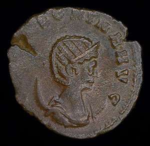 Roman Silver Antoninianus coin of Salonina 253 AD  
