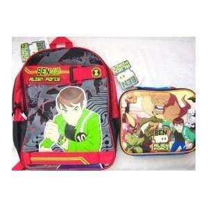  Ben 10 Alien Force School Backpack Lunchbox Toys & Games