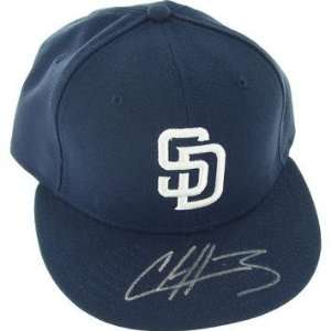   Diego Padres Official On Field Hat   Autographed MLB Helmets and Hats