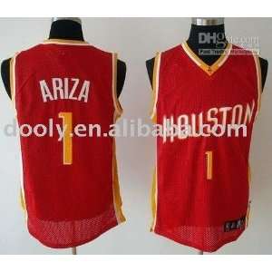  red basketball jersey houston #1 ariza
