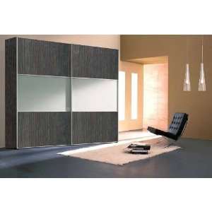 com Mobital Dido Amoire Dido 2 Door Sliding Amoire in Oak Wenge Dido 