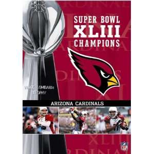  Arizona Cardinals Super Bowl XLIII Champions DVD Sports 