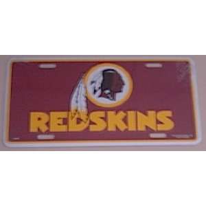  Washington Redskins Logo License Plate