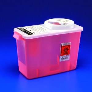  Kendall 2 Gallon Transportable Sharps Container   Sku 