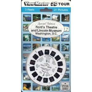   Lincoln Museum Washington D.C. 3d View Master 3 Reel Set Toys & Games