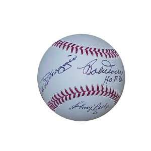 Autographed Pesky,Dimaggio, Doerr Ball 