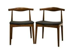 Hans Wegner Elbow Style Dining Chair Mid Century Modern  