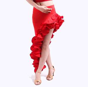 NEW Latin salsa tango Cha cha Ballroom Dance Dress #S8032 skirt  