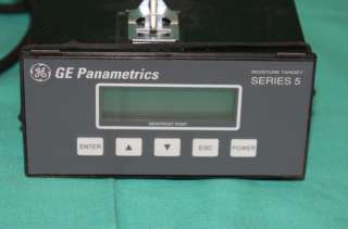 GE Panametrics series 5 Moisture target MTS5 321 10  