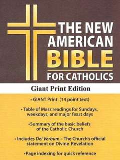   Giant Print NAB Catholic Bible by Our Sunday Visitor 