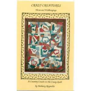  Crazy Creatures Throw & Wallhangings pattern packet by 