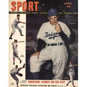     Sport Leo Durocher Cover April 1947   MLB Media
