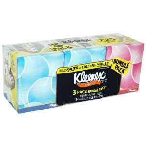  Kleenex Anti viral Facial Tissue (3 Pack) Health 