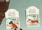 Vintage Bone China Mini Animals Dogs Boxer Dachshund