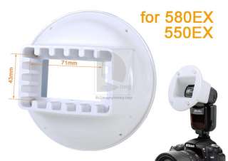 Flex mount CA 4 Adapter for Canon 580EX 550EX Flash Accessories E8J