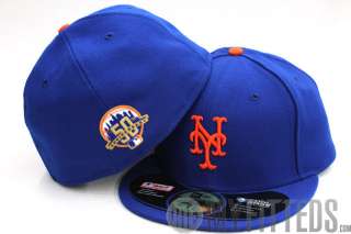 New York Mets New Era Fitted Hat Cap 2012 50th Anniversary 59Fifty 