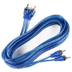  Atrend Bw rcb18 2 Channel 18 Foot Blue Interconnect Rca 