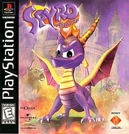 Spyro the Dragon Sony PlayStation 1, 1998 711719422822  
