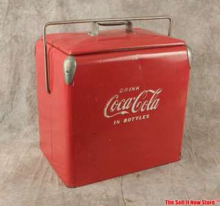   Standard Portable Cooler Tray Acton Mfg. Coke Original Rare  