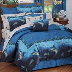   Deep Sea Fishing Theme Bedding   Comforter Sets   Twin