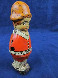 Marx Little Orphan Annie Skipping Rope Tin Wind Up Toy  