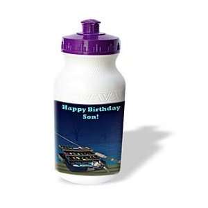 Edmond Hogge Jr Birthdays   Happy Birthday Son   Water Bottles  
