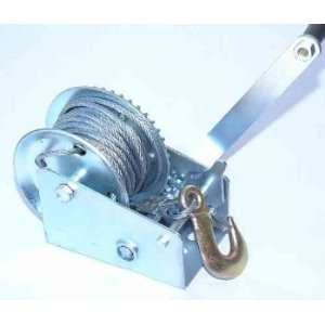  Hand Cable Winch 2000 Lb. Max Capacity