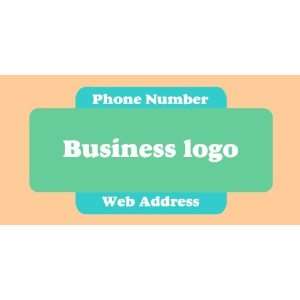  3x6 Vinyl Banner   Business Logo Phone Number Web Address 