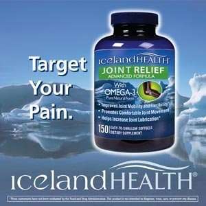 Iceland Health Joint Relief With Omega 3 and Iceland Collagen, 150 