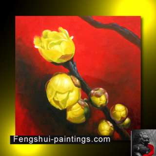 Feng Shui Painting, Flower Painting, Chinese Flower Painting