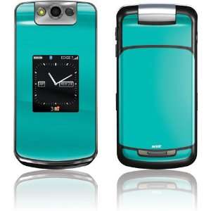  Aqua Blue skin for BlackBerry Pearl Flip 8220 Electronics