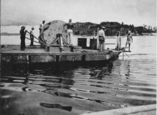 photo 26TH SEABEE BATTALION GUADALCANAL 1943 Water Tank  