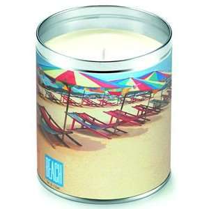 Aunt Sadie s Beach In A Can Striped Umbrellas Candle (Suntan Lotion 