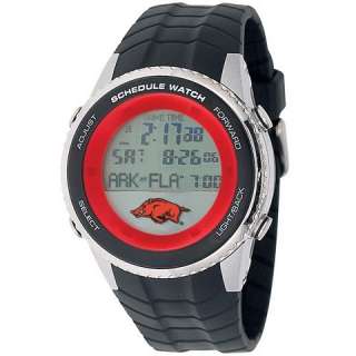Arkansas Razorback Mens Schedule Wrist Watch  