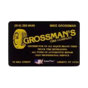 Collectible Phone Card Grossmans Tire Company Tires & Auto Repair 