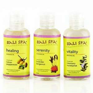 Virgin Coconut Oil Bali Spa Aromatherapy Massage Oils Collection (3 