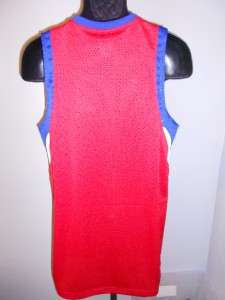   Philadelphia 76ers Large L SWINGMAN Adidas Sewn Blank Team Jersey 9HF