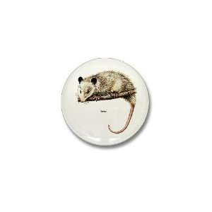  Opossum Possum Animals Mini Button by  Patio 