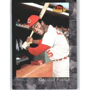 2001 Topps American Pie #36 George Foster   Cincinnati Reds (Baseball 