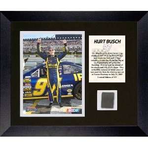 Kurt Busch Framed Pocono Raceway 6x8 Photo w/Tire